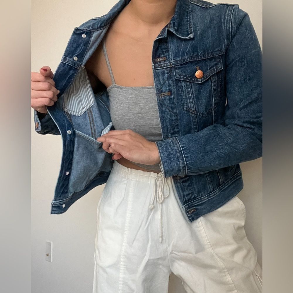 J Crew Jean Jacket - Picture 6 of 7